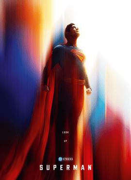 Poster Superman, anciens élèves d'Objectif 3D au générique du film DC, école design graphique Montpellier & Angoulême.