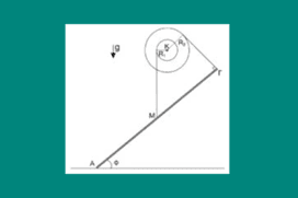 Ισορροπία διπλής τροχαλίας και ομογενούς ράβδου