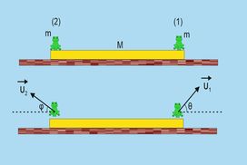 Δύο βατραχάκια και η σανίδα