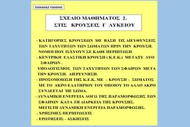 Σχέδιο μαθήματος 2 στις κρούσεις Γ Λυκείου