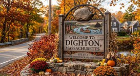 Security in Dighton, MA – welcome sign