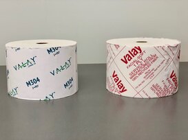 two rolls of Valay Bath Tissue M304 