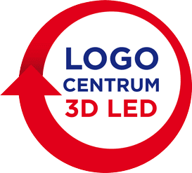 Logo Centrum 3D LED - Reklama świetlna
