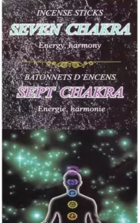 Encens Tulasi 7 chakras 20g