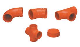 GROOVED ELBOW 6" 90D NATIONAL