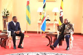 DRC Fighting : Kenya's Uhuru ,Togo’s Gnassingbé, Obasanjo,In Uganda For Talks With Museveni download
