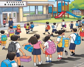 CG School Timing Change