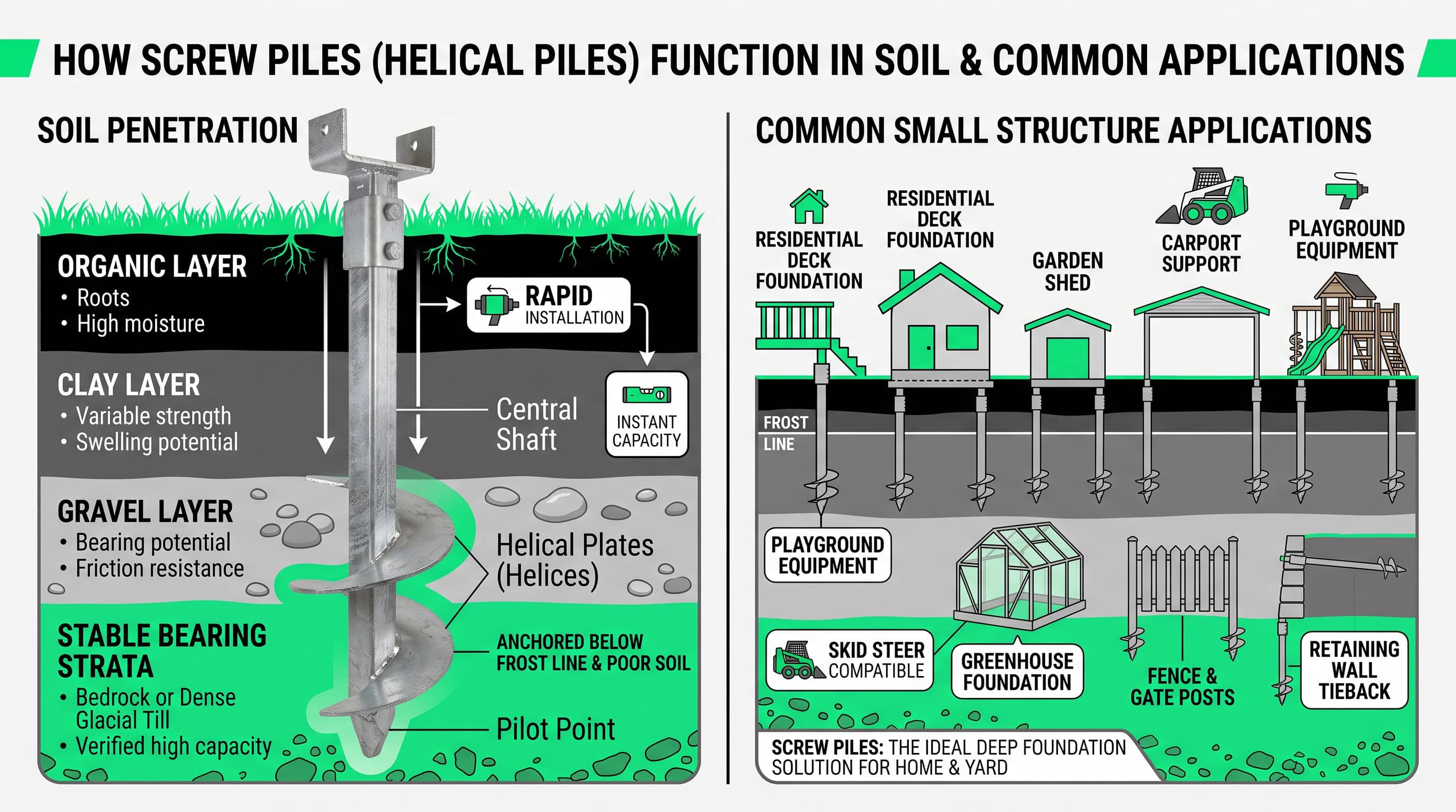 Helical Pile Installation