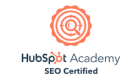 hubspot academy certified seo logo