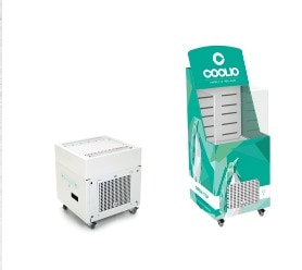 unidad de refrigeración e coolio plug & play es la solución de exhibición refrigerada