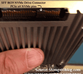 SDDI and SDDC NVMe U.2 8639 drive