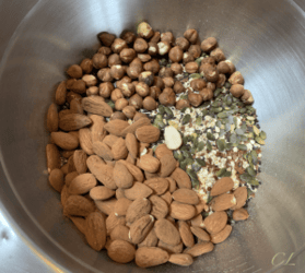 Mélange de graines + fruits à coque