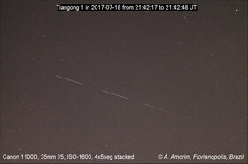Tiangong 1 - Alexandre Amorim - Florianopolis, SC