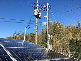 株式会社日本防犯設備 【太陽光発電】太陽光パネル設置現場監視システム