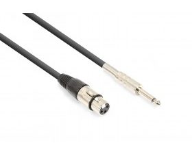 VONYX   Cable XLR Female-6.3 Mono (6m)