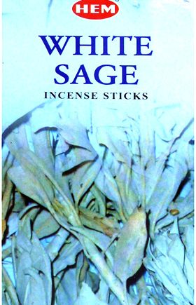 Encens HEM Sauge Blanche 10g