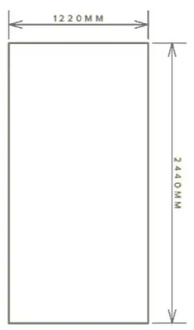 ELKCHO plain panel meretek