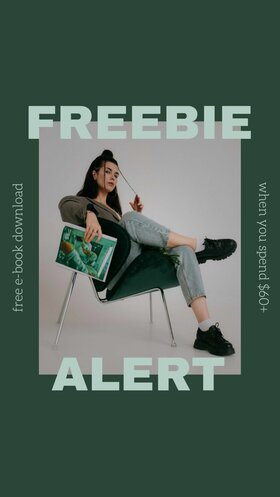 Branded Instagram Story template from Snappa