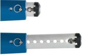 PAIRE BARRE DE FLECHE SELDEN - AVEC PAPILLON ET RALONGE LG500 – Image 2