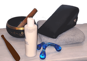 Beispielbild Massage Utensilien