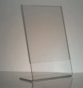 Clear acrylic photo frames