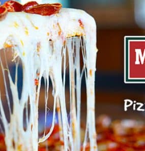 the logo for mountain mike's pizza franchise