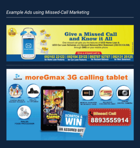 Missed call Marketing 