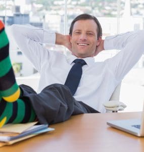 happy guy shown will franchise a business