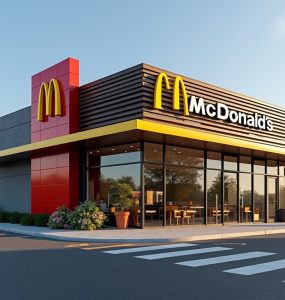 cost of a McDonald's franchise image shown