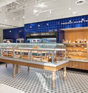 interior of paris baguette franchise