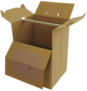 WARDROBE CARTON COLLAPSE (W/ BAR)