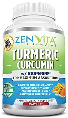 Turmeric Curcumin with Bioperine & 95% Curcuminoids - 200 Capsules, 1300 mg Per Serving, 100% Natural Premium Extract, Powerful Joint Support, Inflammation & Pain Relief Supplement - Image 3