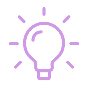 bulb Illustration of a light bulb, representing ideas or innovation.