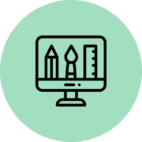 Web Development and Design Icon