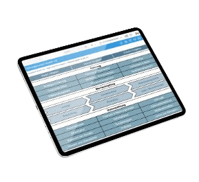 QM-Software On Tablet