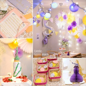 ラプンツェルテーマのお誕生日会 : Rapunzel Themed Birthday Party Report