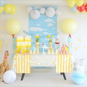 おさるのジョージテーマのバースデイパーティー : Curious George Themed Party 2
