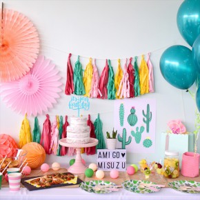 VIVA AMIGOS! Mexican Themed Birthday Party : メキシカンテーマのバースデイパーティー