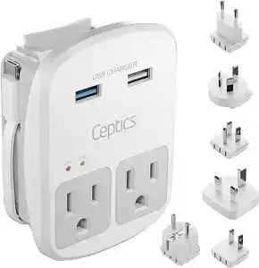 What to Pack for Rome Italy power adapter
