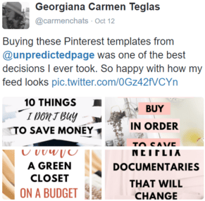 pinterest templates review