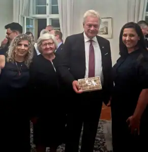 Ege ihracatçıları ve Almanya heyetine takdim edilen kuru incir