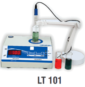 Auto ph Meter (With Stirrer) LT-101-Labtronics