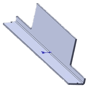 Baffle, Insulation Support, Inglenook Fireplace - Order from Mountain View Hearth Products 406-272-9850 www.stove-parts-unlimited.com