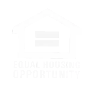 equal housing opportunity logo in white