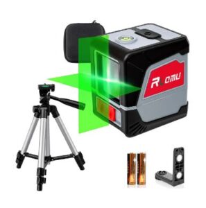 Nivel Laser 2 Linhas Verde Autonivelamento Tripé