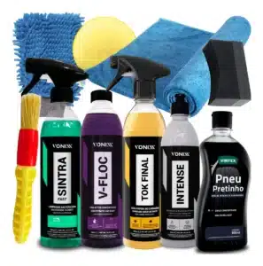Kit Lavagem Shampoo Cera Tok Final Intense Sintra Fast Vonix