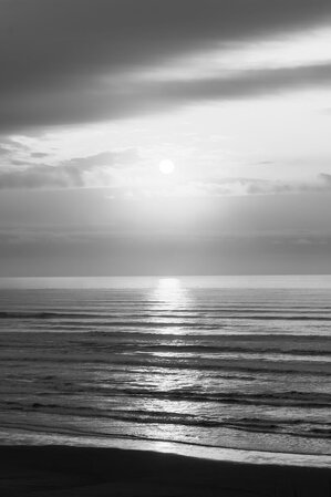EMDR therapist: The sun rises over the ocean
