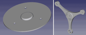 FreeCad Lamp Base Example 2