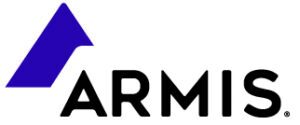 A black and white logo of the company arm.