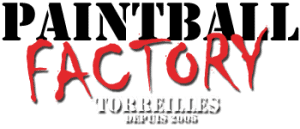 Paintball Perpignan avec Paintball Factory Logo